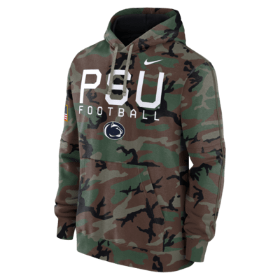 Penn State Nittany Lions Military Appreciation Club Men’s Nike College Pullover Hoodie