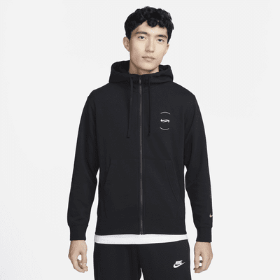 Nike Sportswear 男款全長式拉鍊法國毛圈布連帽上衣