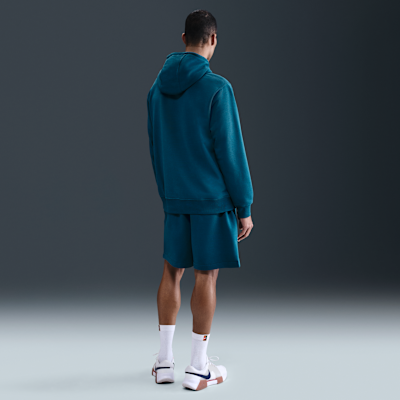 NikeCourt Heritage Dri-FIT tennisshorts van fleece voor heren