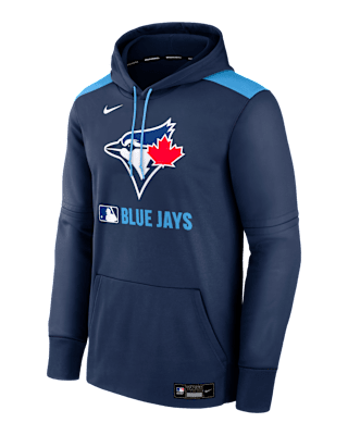 Мужское худи Toronto Blue Jays Authentic Collection Nike Therma MLB Pullover Hoodie