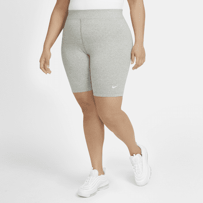 Nike Sportswear Essential Women's Mid-Rise Bike Shorts (Plus Size)