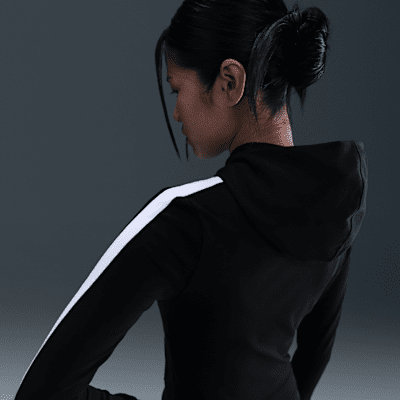 Nike Sportswear Women's Full-Zip Hooded Long-Sleeve Top