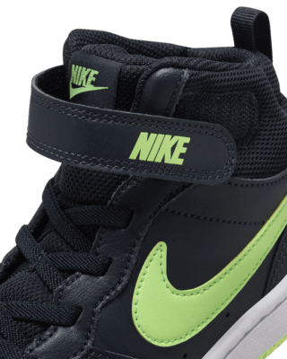 Nike Court Borough Mid 2 Kids' Shoes, Boy's, Size: 6, Dark Blue