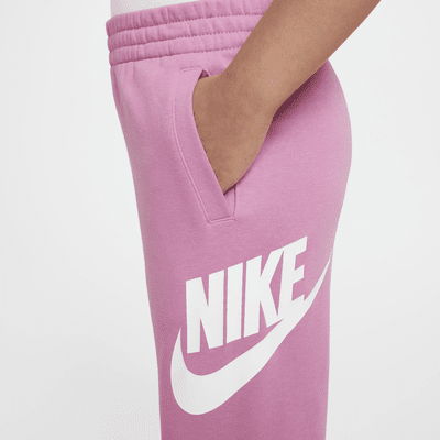 Pants de entrenamiento de French Terry para niños talla pequeña Nike Sportswear Club Fleece