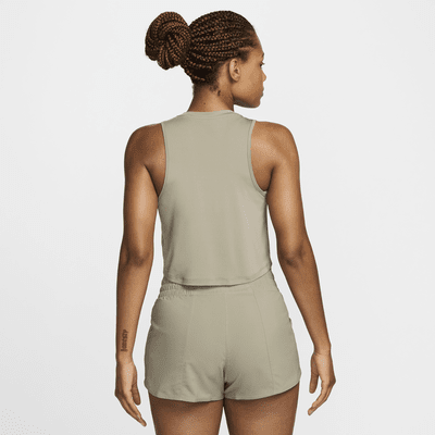 Camisola sem mangas recortada Dri-FIT Nike One Classic para mulher