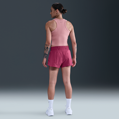 Nike One Women's Dri-FIT Mid-Rise 3" Brief-Lined Shorts