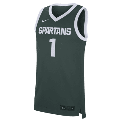 Camiseta de básquetbol para Hombre Nike College Replica (Michigan State)