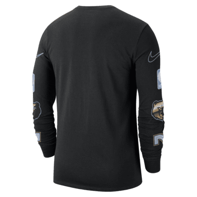 Memphis Grizzlies City Edition Men's Nike NBA Long-Sleeve T-Shirt