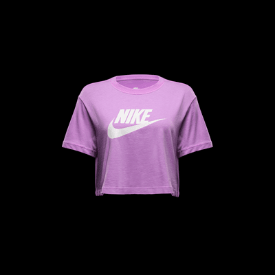 Playera cropped con logotipo para mujer Nike Sportswear Essential