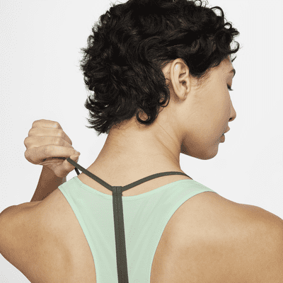 Nike Yoga Dri-FIT Luxe Camiseta de tirantes de tela de canalé para mujer