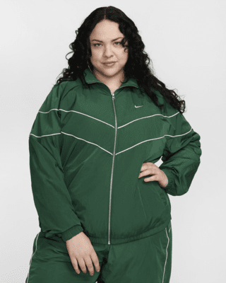 Женская куртка Nike Windrunner Loose UV Woven Full-Zip (Plus Size) для бега