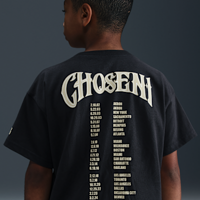 LeBron "Point Forward" Older Kids' Max90 Basketball T-Shirt