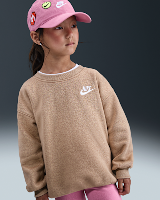 Детские  Nike Little Kids' Oversized Crew Top