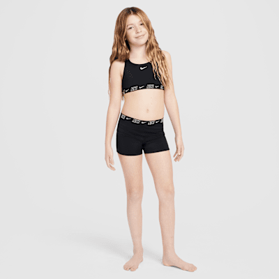 Nike Swim Big Kids' (Girls') Racerback Bikini and Shorts Set