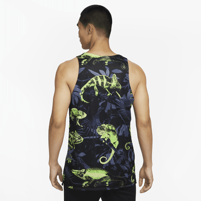 Nike Men's Core Dri-FIT S72 Reversible AOP Print Tank