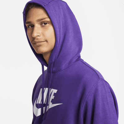 Nike Sportswear Club Fleece Men's Graphic Pullover Hoodie (Light Green  Spark/Light Green Spark, X-Small)