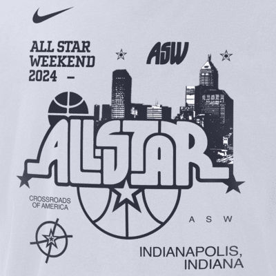 2024 All-Star Weekend Men's Nike NBA Max90 T-Shirt. Nike ID