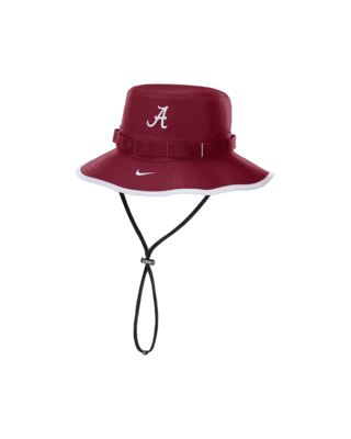 Мужские  Alabama Crimson Tide On-Field Apex Boonie Nike Dri-FIT College Bucket Hat