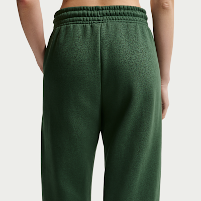 나이키 스포츠웨어 피닉스 플리스 여성 하이웨이스트 와이드 레그 로고 팬츠