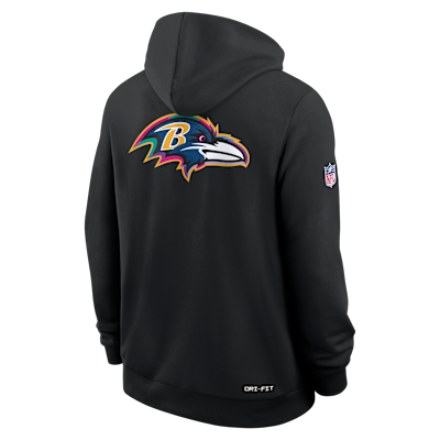 Baltimore Ravens Crucial Catch Sideline Men's Nike Dri-FIT NFL Pullover Hoodie