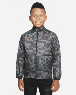 brecha camuflaje Alojamiento Paris Saint-Germain Repel Academy AWF Big Kids' Soccer Jacket. Nike.com