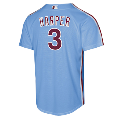 Jersey Nike de la MLB Replica para niños talla grande Bryce Harper Philadelphia Phillies