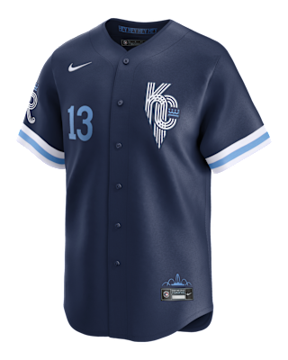 Мужские джерси Salvador Perez Kansas City Royals City Connect Nike Dri-FIT ADV MLB Limited Jersey
