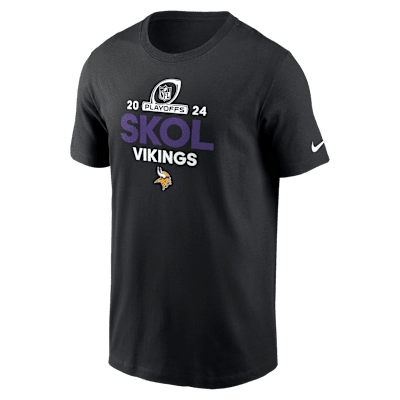 Minnesota Vikings 2024 NFL Playoffs Men's Nike NFL T-Shirt Men's Nike NFL T-Shirt