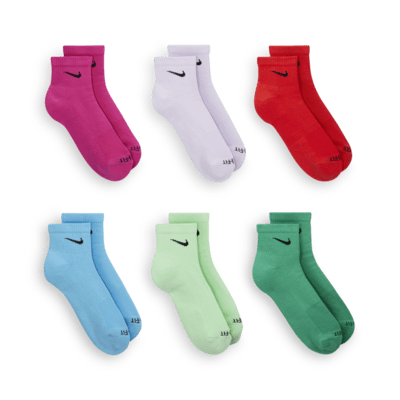 Nike Everyday Plus Cushioned Training Ankle Socks (6 Pairs). Nike.com