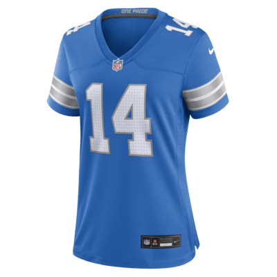 Jersey de fútbol americano Nike de la NFL Game para mujer Amon-Ra St. Brown Detroit Lions