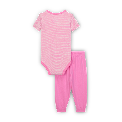 Nike Baby (0-6M) Striped Bodysuit and Joggers Set