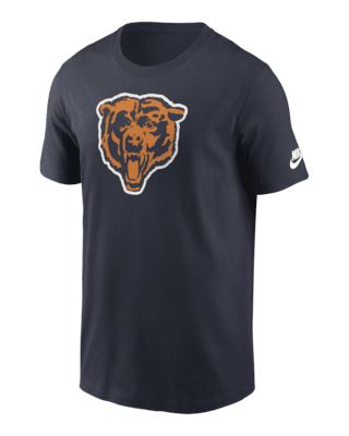 Мужская футболка Chicago Bears Rewind Logo Essential Nike NFL