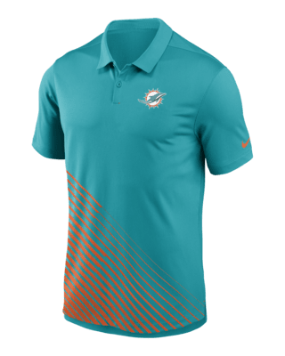 Men's Nike Aqua Miami Dolphins Sideline Coaches Dri-Fit Polo Size: 3XL