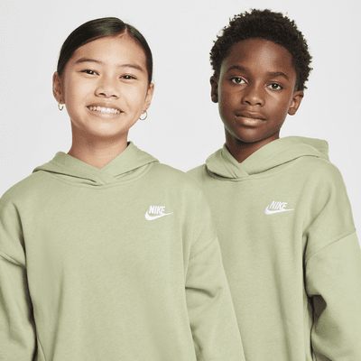 Nike Sportswear Club Fleece Big Kids' Oversized Pullover Hoodie