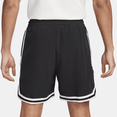 Shorts de básquetbol de tejido Woven UV Dri-FIT de 15 cm para hombre Nike DNA