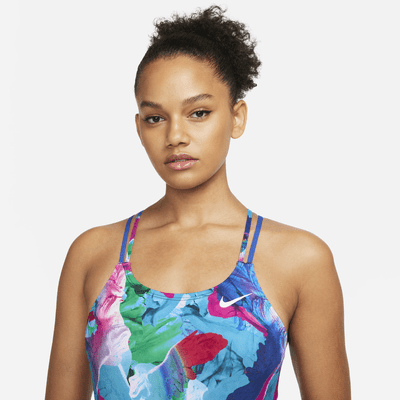 Nike HydraStrong Multiple Print Women's Spiderback One-Piece. Nike NL