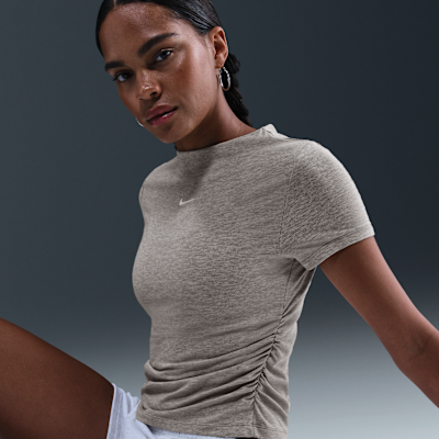 Nike Sportswear Chill Knit Women's Tight Short-Sleeve Mock-Neck Top