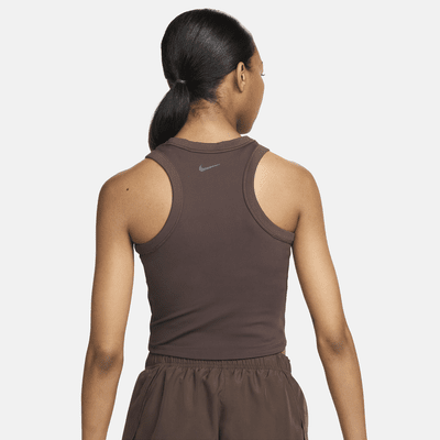 Nike One Fitted Women's Dri-FIT Cropped Tank Top