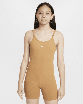 Детские  Nike One Girls' Dri-FIT Unitard