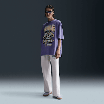 Nike Sportswear Playera de manga corta oversized para mujer
