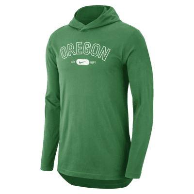 Playera con gorro universitaria Nike Dri-FIT para hombre Oregon