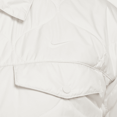 Nike Sportswear Essential Women's Quilted Trench (Plus Size). Nike HR