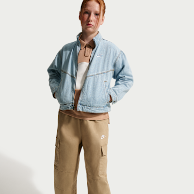 나이키 스포츠웨어 클럽 주니어 우븐 카고 팬츠