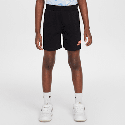 Nike Sportswear Little Kids' On the Move Printed Tee and French Terry Shorts Set