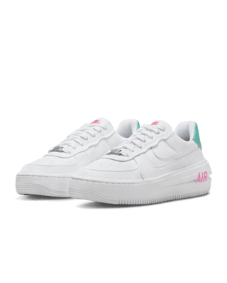 Nike Air Force 1 PLT.AF.ORM All White - Size 9.5 New w/out box