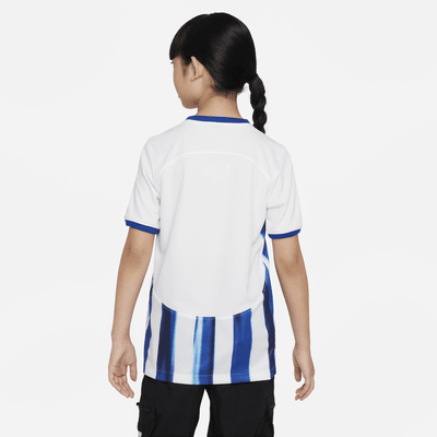 Hertha BSC 2023/24 Stadium Home Nike Dri-FIT Fußballtrikot für ältere Kinder