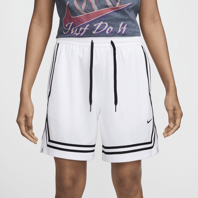 Shorts de básquetbol Dri-FIT de 18 cm para mujer Nike Crossover