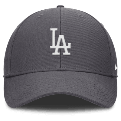 Gorra Nike Dri-FIT de la MLB ajustable para hombre Los Angeles Dodgers Club