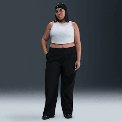 Nike Sportswear Chill Knit Camiseta de tirantes corta y ceñida con elástico mini (Talla grande) - Mujer