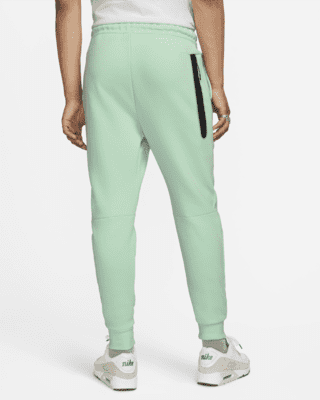 tech fleece joggers green